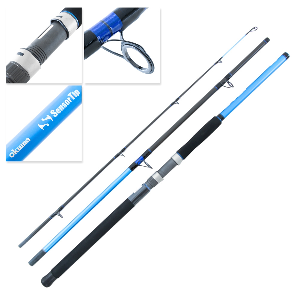 Okuma Sensor Tip Rock / Surf Rod 10ft 15kg 3pc