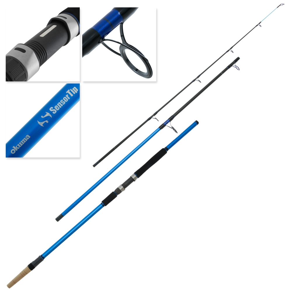 Okuma Sensor Tip Surf Rod 13ft 6in 3-5oz 3pc