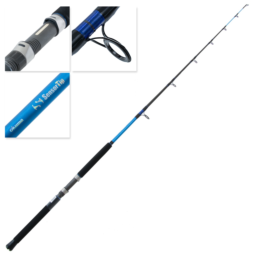 Okuma Sensor Tip Spinning Charter Rod 5ft 6in 15-24kg 1pc