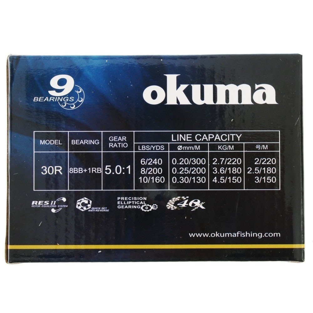 Okuma Inspira ISX30R Veritas Canal Spin Combo 7ft 8in 3kg 2pc