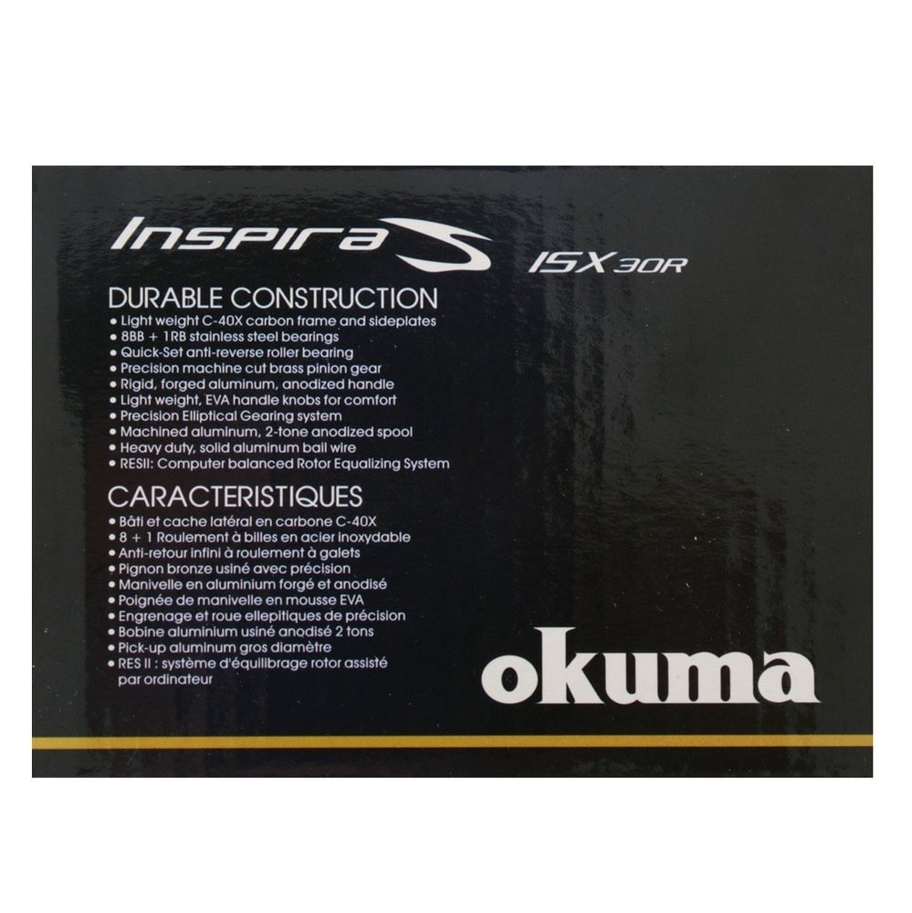 Okuma Inspira ISX30R Veritas Canal Spin Combo 7ft 8in 3kg 2pc
