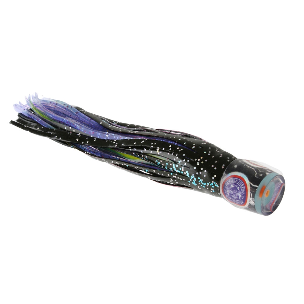 Pakula Paua Hothead Cockroach Rigged Game Lure 190mm Black Betty