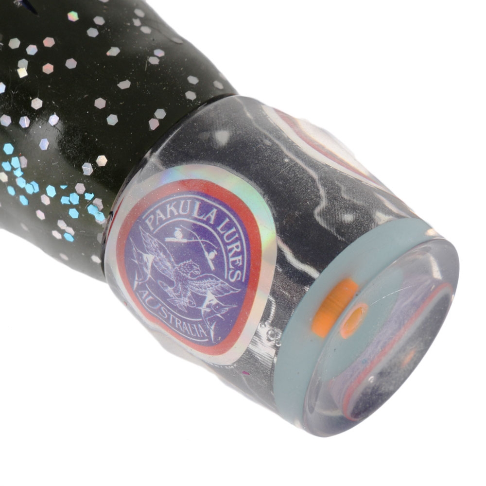 Pakula Paua Hothead Cockroach Rigged Game Lure 190mm Black Betty