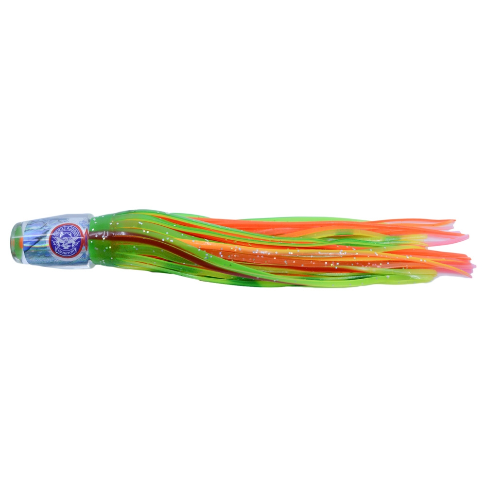 Pakula Paua Hothead Mini Sprocket Game Lure 200mm - Unrigged Quoka Lumo