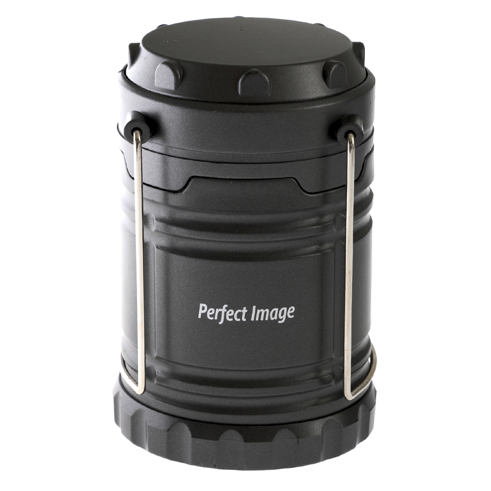 Perfect Image LED Collapsible Mini Camping Lantern White/Flame