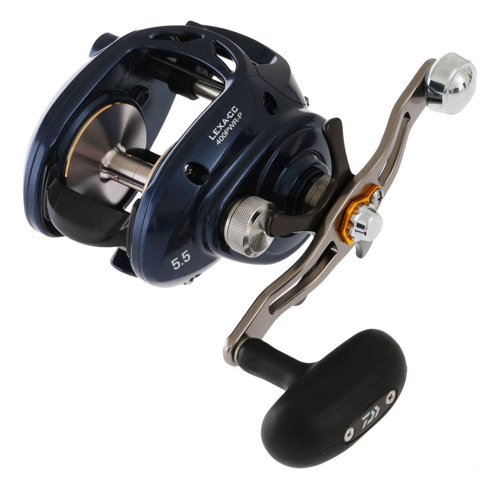 Buy Daiwa Lexa 400CC PWR-P Baitcaster Reel online at Marine-Deals