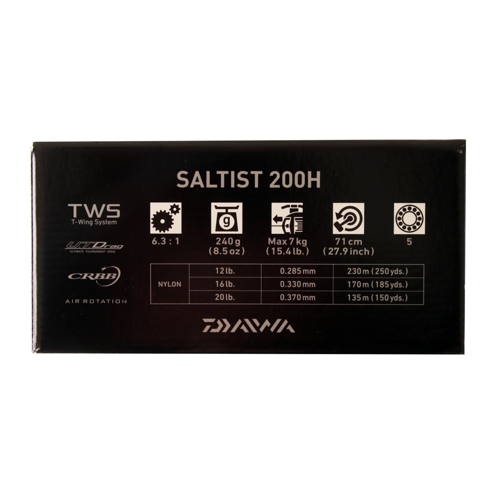 Daiwa Saltist SJ 200H Baitcaster Reel