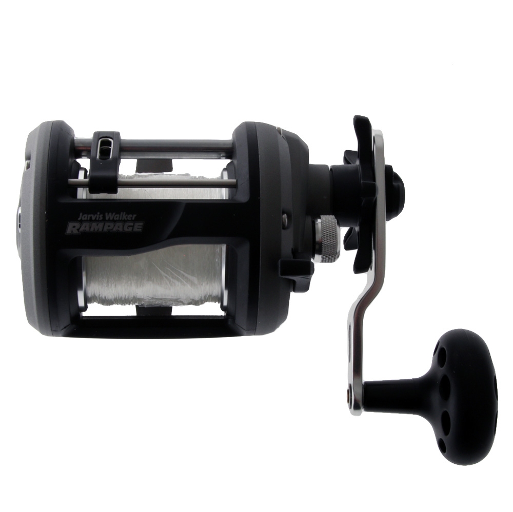 Jarvis Walker Rampage 20 Overhead Boat Reel with Line
