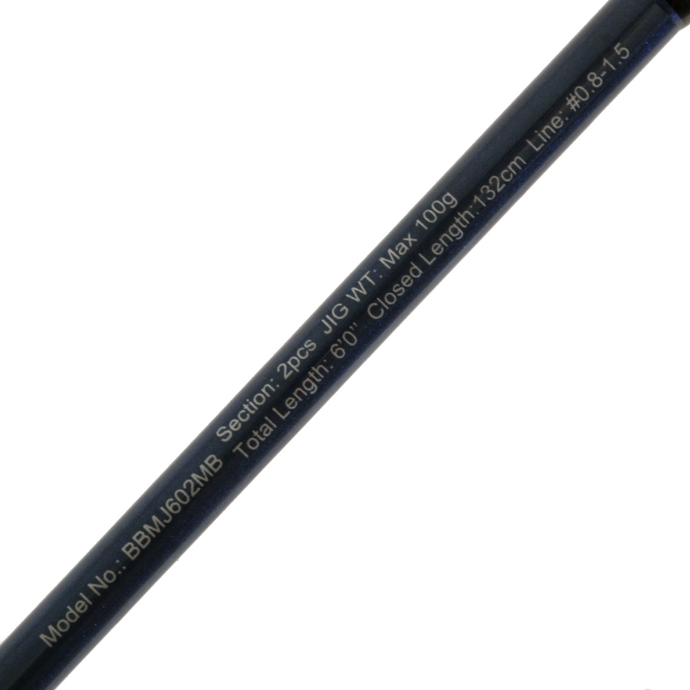 Daiwa Blue Backer MJ 602MB Overhead Jig Rod 6ft PE0.8-1.5 2pc
