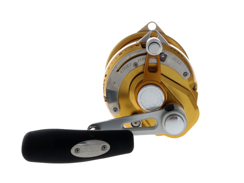 PENN International 50 VISX 2-Speed Game Reel Gold