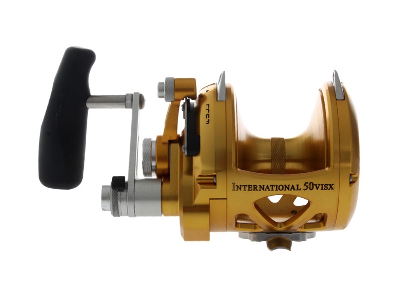 PENN International 50 VISX 2-Speed Game Reel Gold