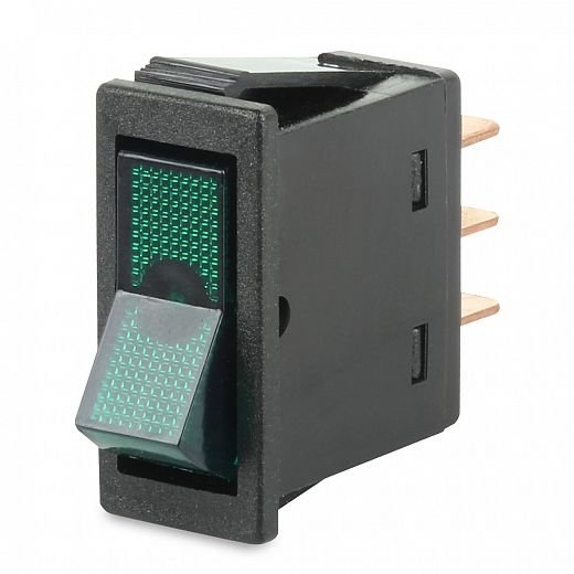 Hella Marine Rocker Switch Off-On Illuminated Green 12v