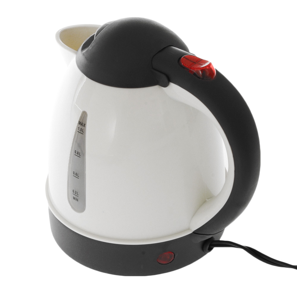 Portable Water Kettle 1L 12V - Cigarette Lighter Plug