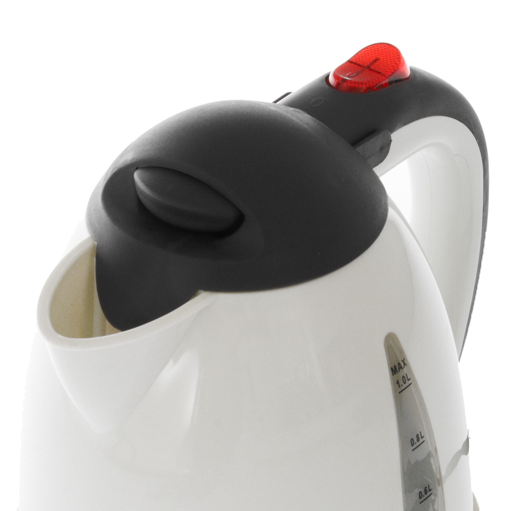 Portable Water Kettle 1L 12V - Cigarette Lighter Plug