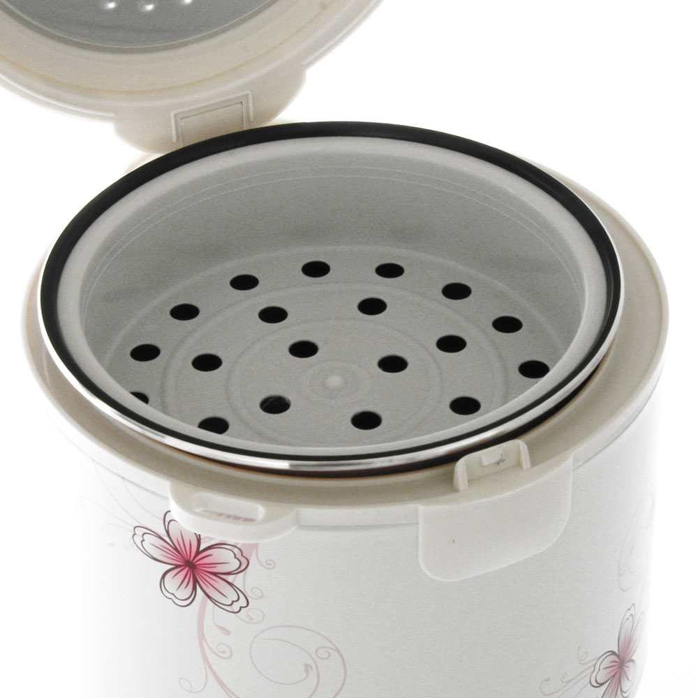 Portable Rice Cooker with Cigarette Lighter Plug 12V 2L