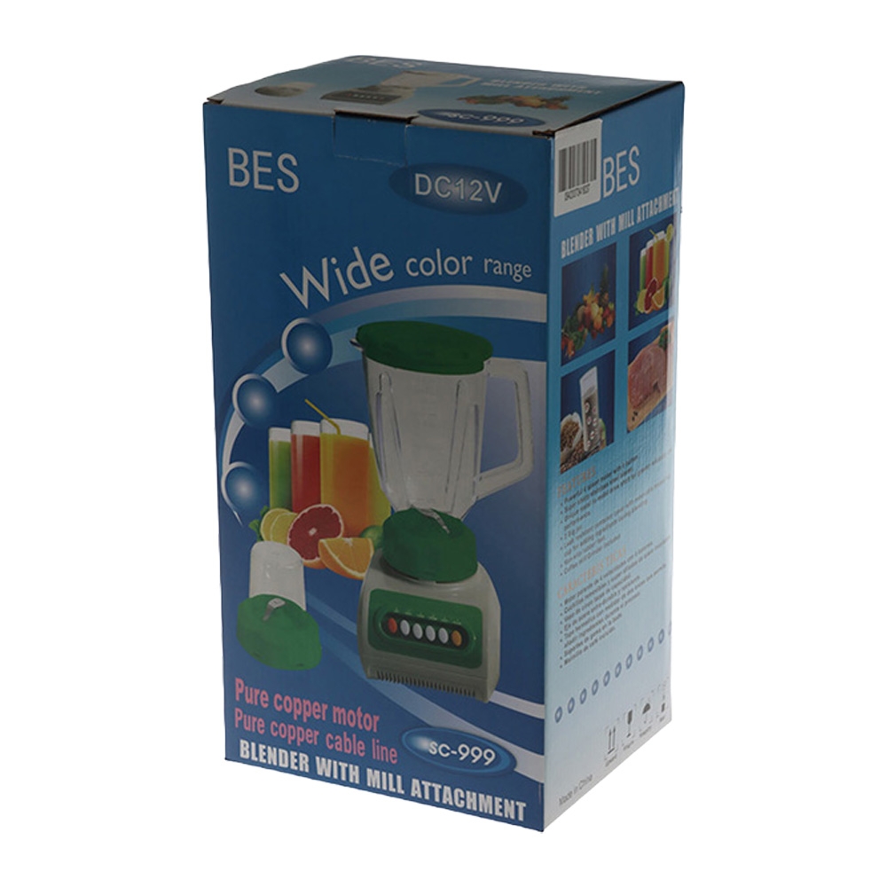 Portable Blender with Battery Clip 1.5L 12V