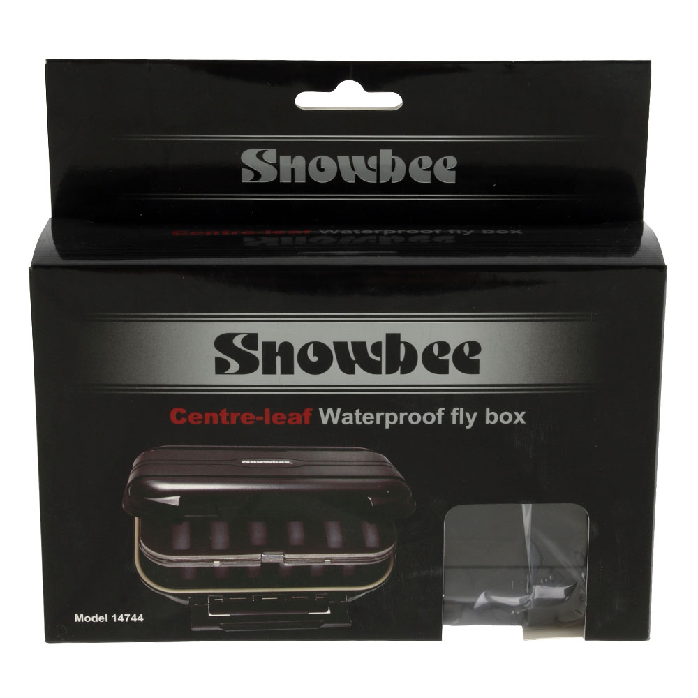 Snowbee Centre Leaf Waterproof Fly Box