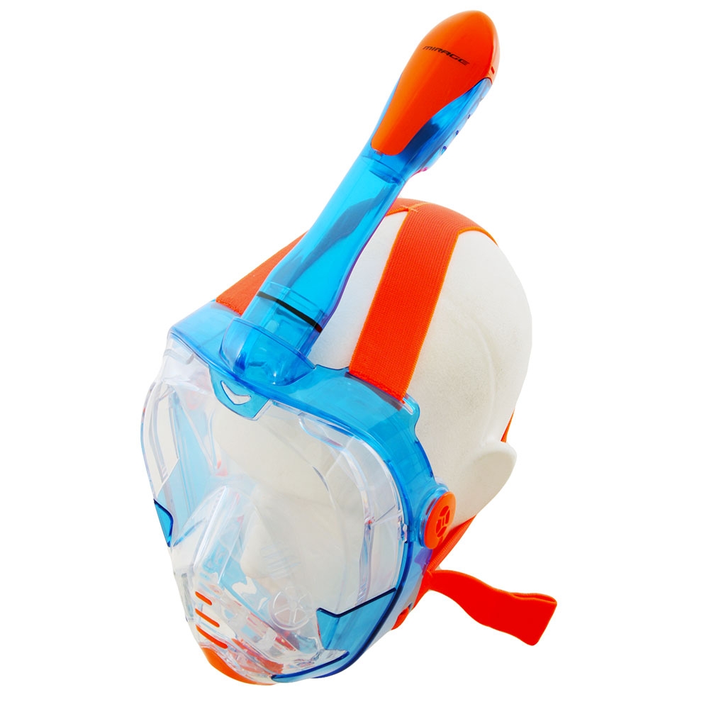 Mirage Galaxy Adult Full Face Dive Mask Blue L/XL