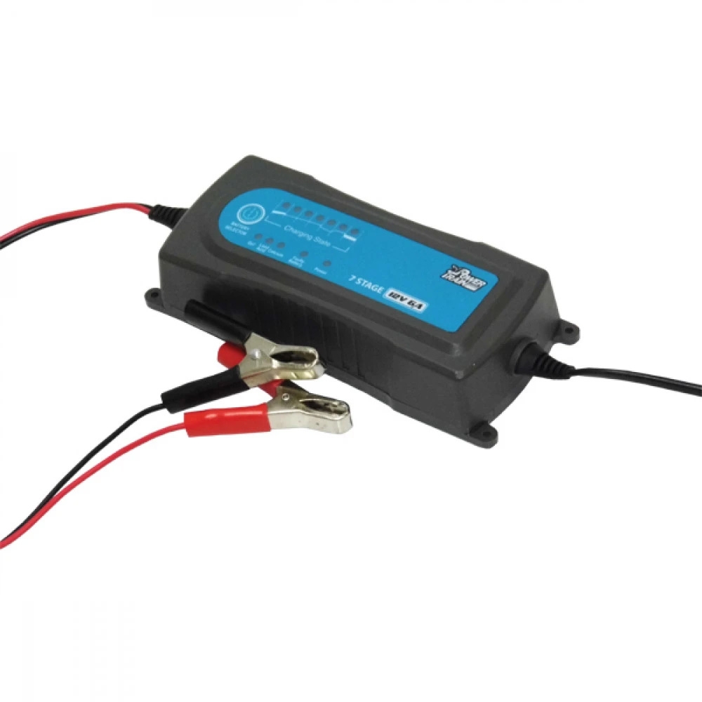 Powertrain 6 Amp 12V Automatic 7 Stage Charger