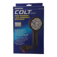 NARVA Colt 1000 4000lm High Power 6 LED Handheld Spotlight 12/24V DC Thumbnail NARVA Colt 1000 4000lm High Power 6 LED Handheld Spotlight 12/24V DC