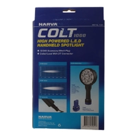 NARVA Colt 1000 4000lm High Power 6 LED Handheld Spotlight 12/24V DC Thumbnail NARVA Colt 1000 4000lm High Power 6 LED Handheld Spotlight 12/24V DC