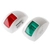 NARVA 1NM LED Port Starboard Navigation Light 9-33V White with Colour Lens