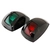 NARVA 1NM LED Port Starboard Navigation Light 9-33V Black with Colour Lens