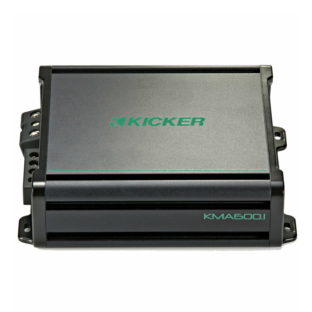 Kicker KM 600.1 Mono Class D Marine Amplifier 600W