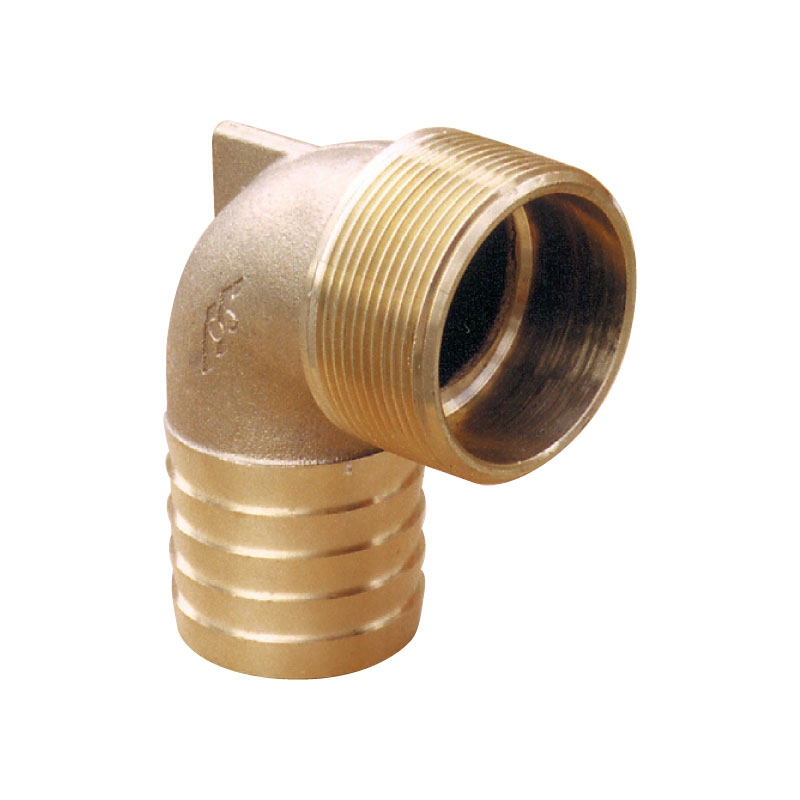 BLA Elbow Hose Tail Bronze Thread 3/4inch BSP