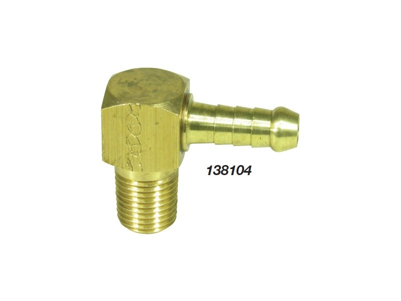 Brass Elbow Hose Tail 3/8inch 10mm