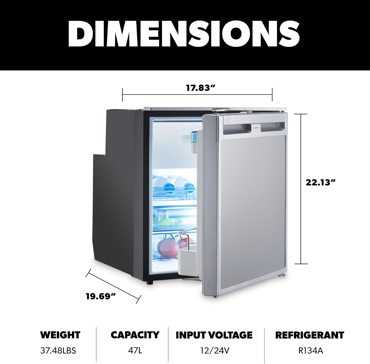 Dometic CoolMatic CRX-1050 Built-In Refrigerator 45L