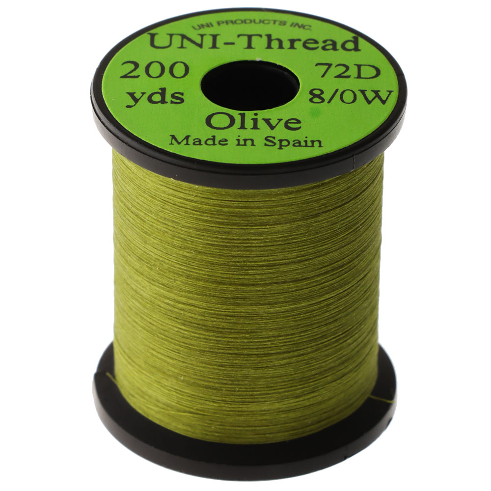 UNI Thread 8/0 200yd Olive