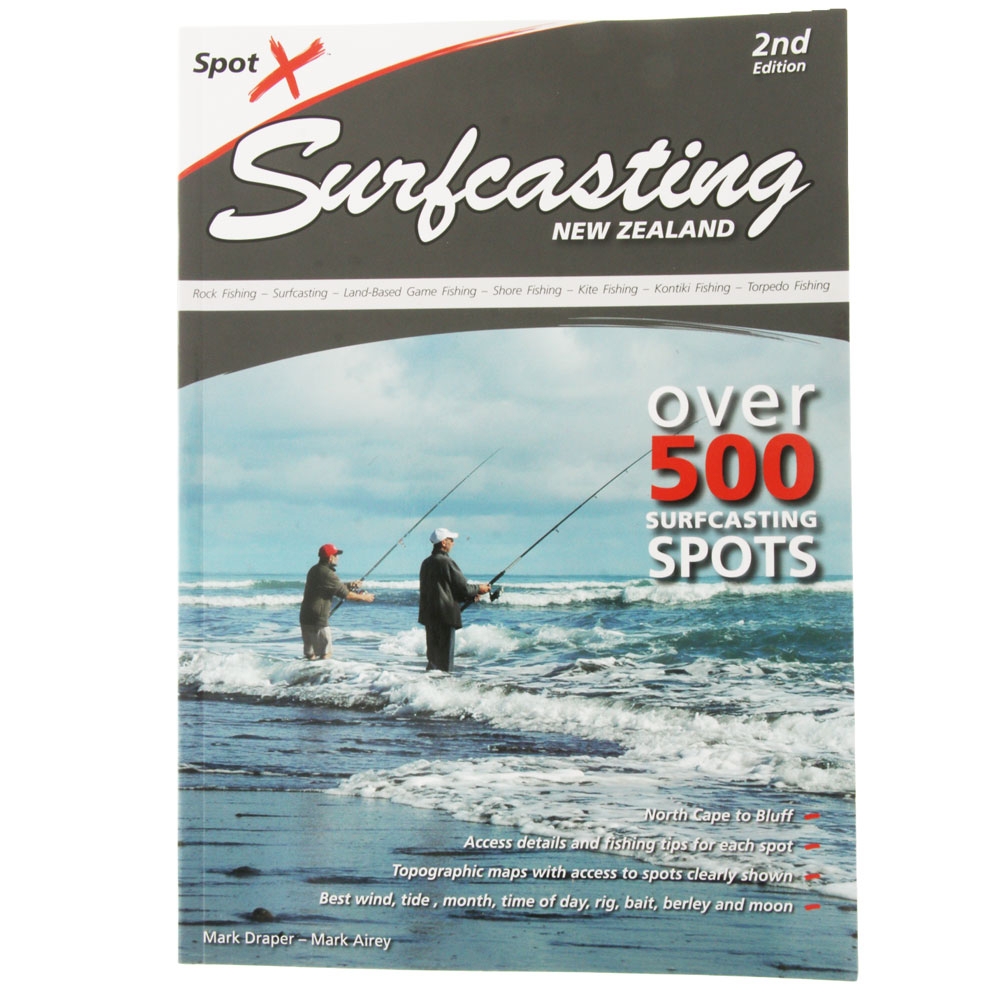 Spot X Surfcasting New Zealand Book - 2nd Edition