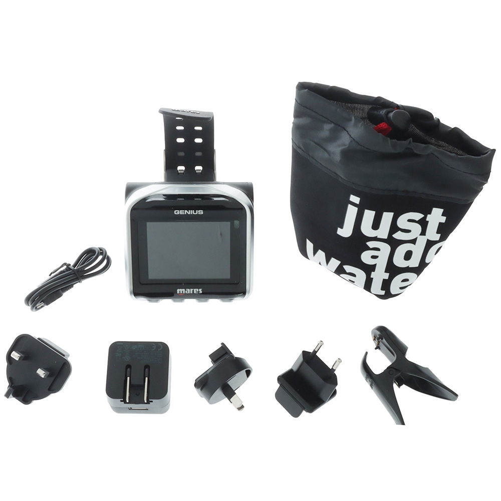 Mares Genius Dive Computer Black Silver