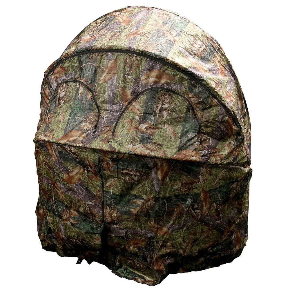 Game On Double Chair Blind Buckthorn Camo