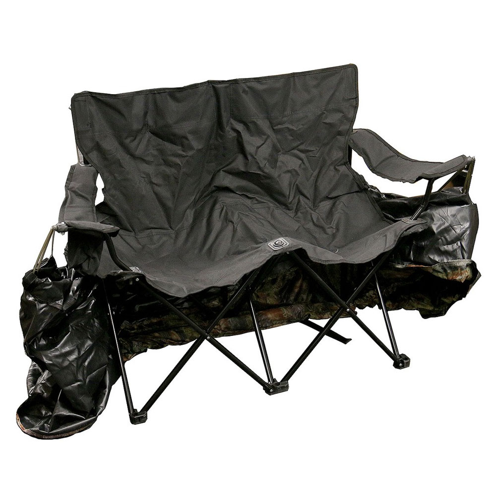 Game On Double Chair Blind Buckthorn Camo