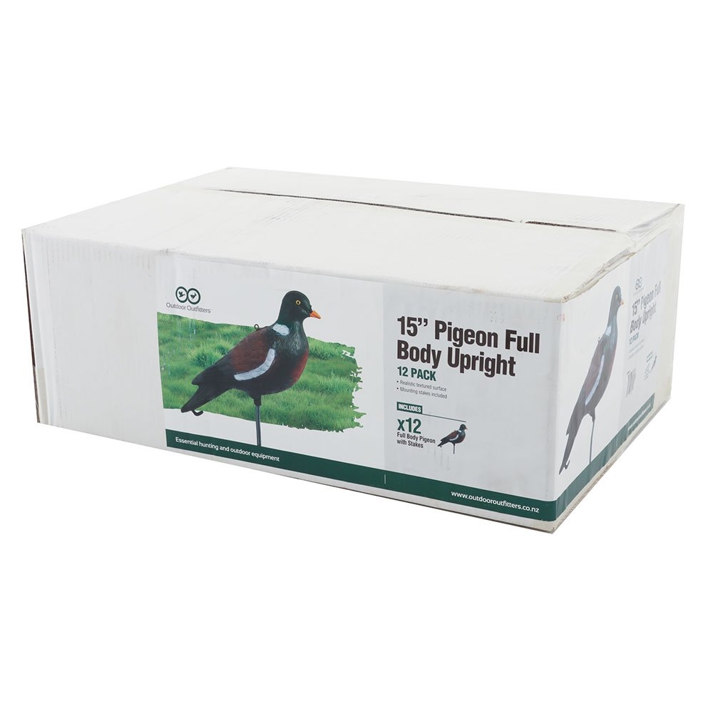 Outdoor Outfitters Full Body Pigeon Decoy 12-Pack 14in