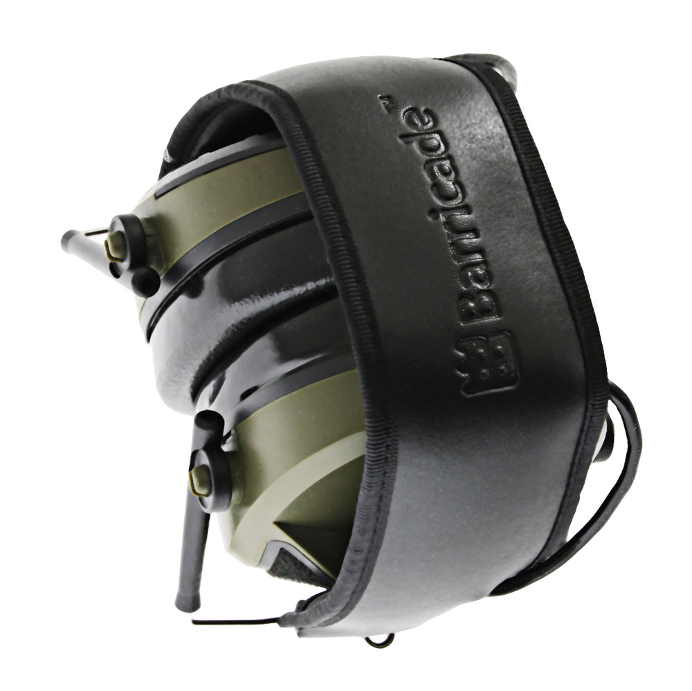 Barricade Sport 360 Auto Electronic Earmuffs -22 dB Green