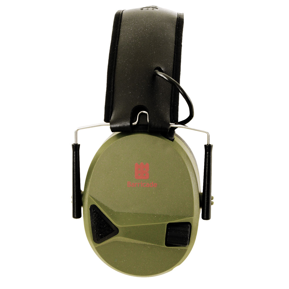 Barricade Sport 360 Auto Electronic Earmuffs -22 dB Green