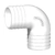 TruDesign 90deg Elbow Connector 38mm White