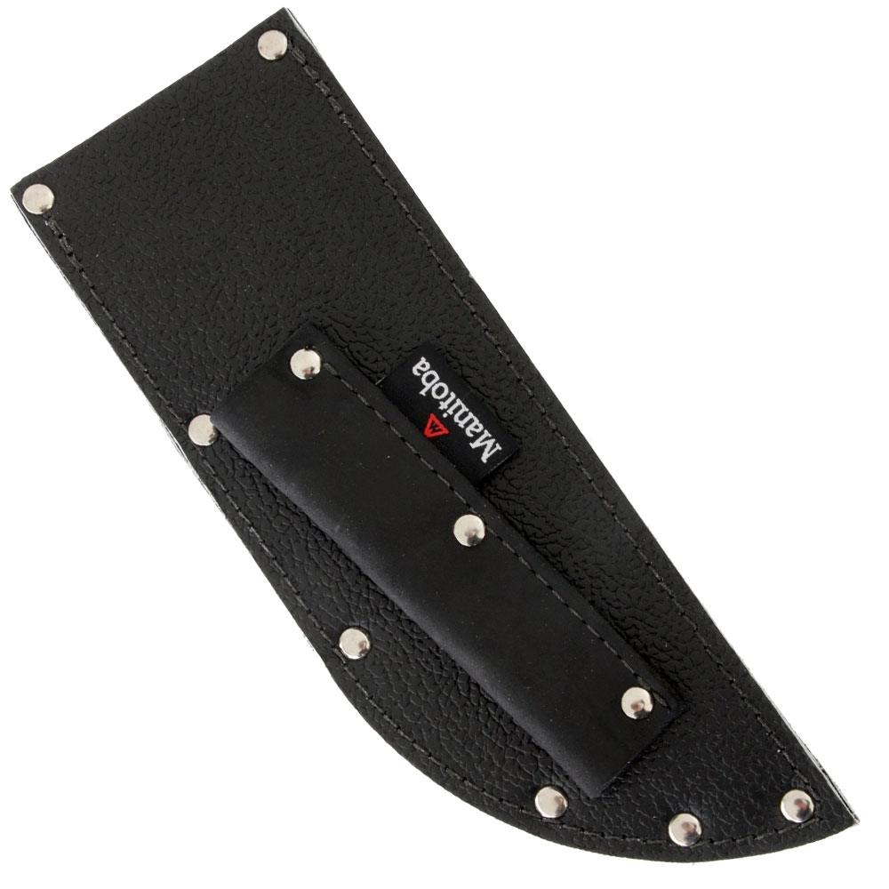 Manitoba Straight Knife Leather Sheath