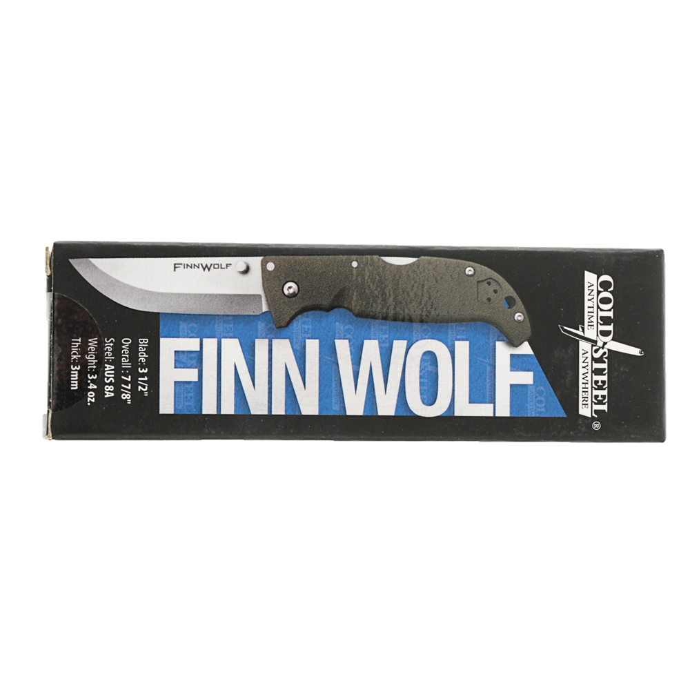 Cold Steel Finn Wolf Folding Knife Blaze Orange 9cm