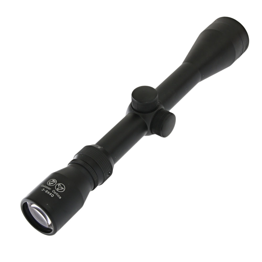 Outdoor Optics Rifle Scope 3-9X40 Matte Duplex