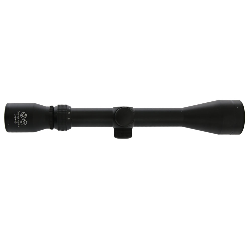 Outdoor Optics Rifle Scope 3-9X40 Matte Duplex