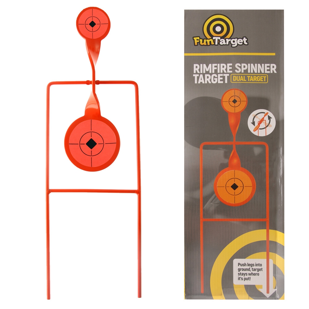 Fun Target Rimfire Dual Spinner Target