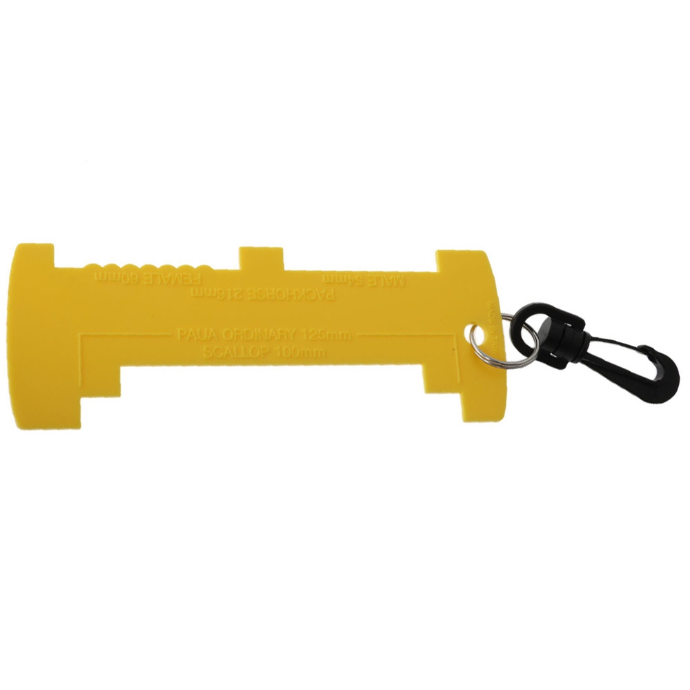 Plastic Cray Measure Yellow