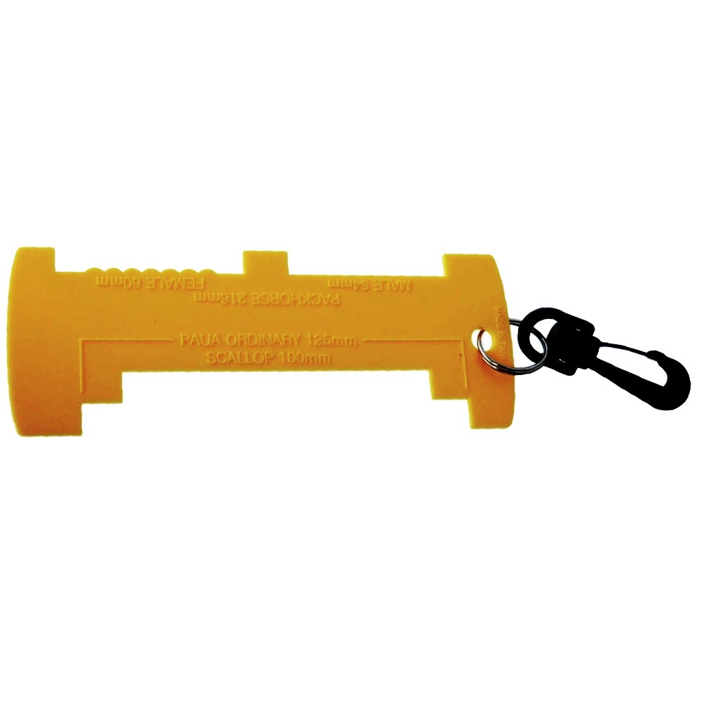 Immersed Plastic Cray and Shellfish Measure Yellow