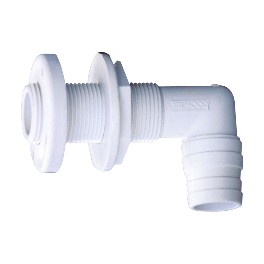 BLA Connector Thru Hull Elbow Poly 28/30mm