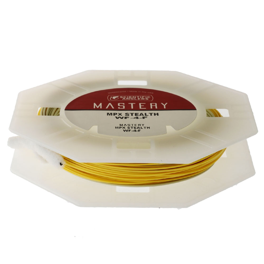 Scientific Anglers Mastery MPX WF4F Floating Fly Line Amber/Willow