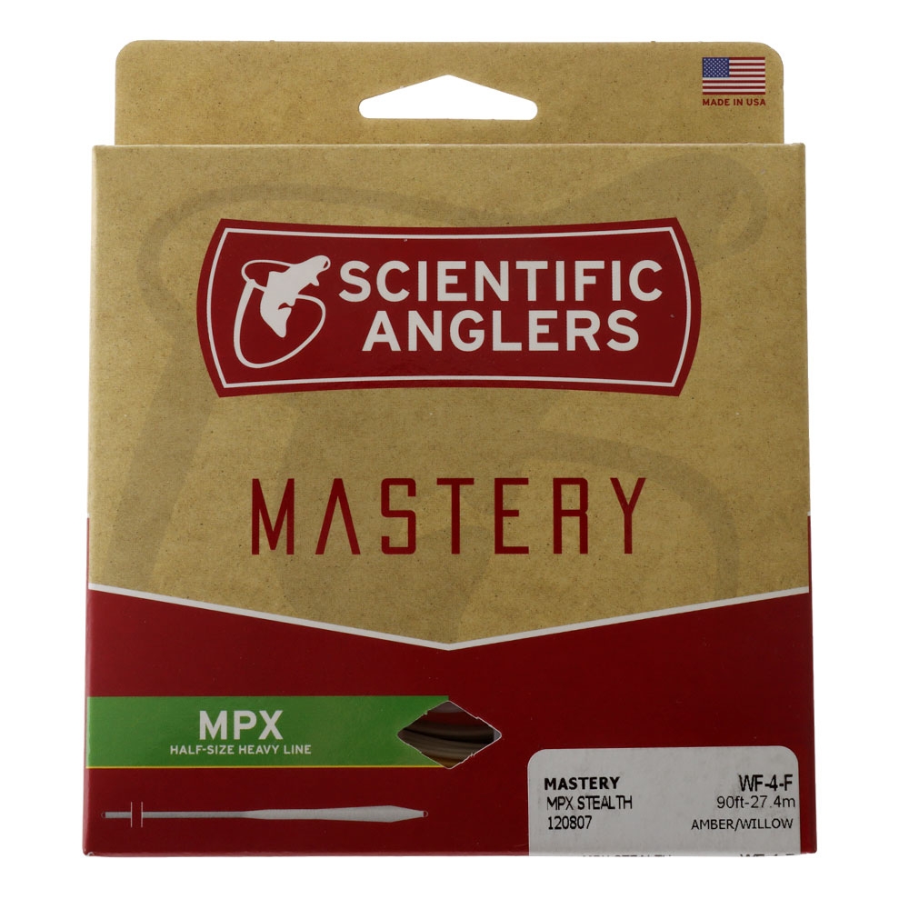 Scientific Anglers Mastery MPX Floating Fly Line Amber/Willow